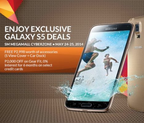 SAMSUNG Exclusive Galaxy S5 Deals