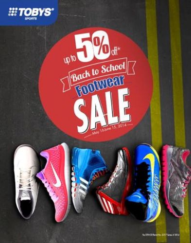 Toby’s Back to School Footwear Sale