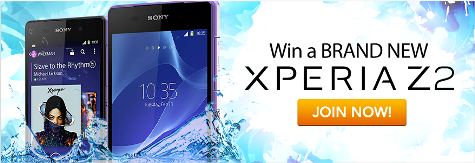 CashCashPinoy: Win a Brand-New Sony Xperia Z2