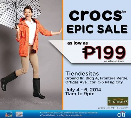 Crocs EPIC Sale @ Tiendesitas