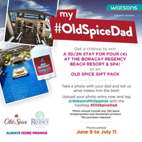 Old Spice & Watsons Win a Trip to Boracay