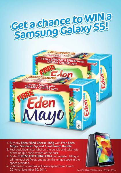 Eden Cheese: Win a Samsung Galaxy S5!