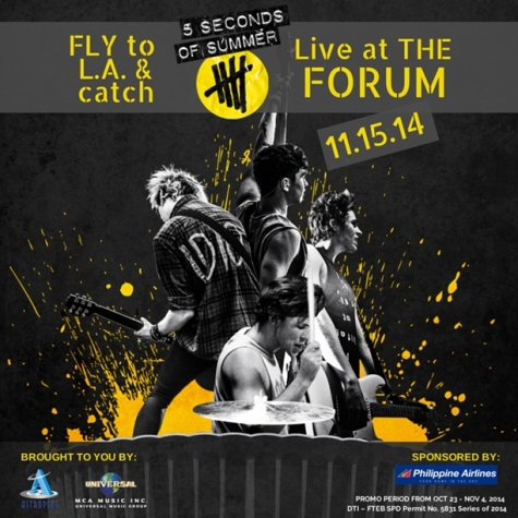 5SOS Live at The Forum Fly Away Promo!