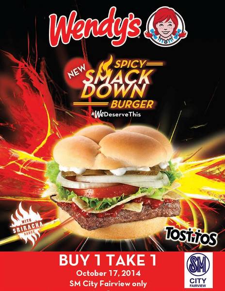 Wendy’s Buy 1 Take 1 Burger
