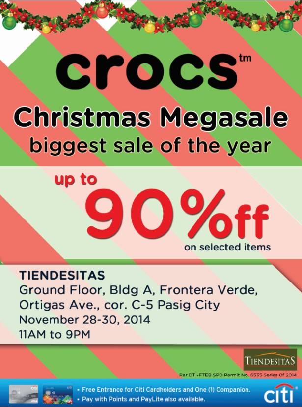 Crocs Christmas Megasale