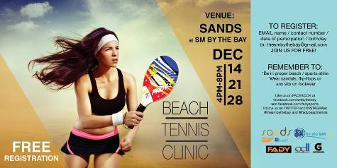 FREE Beach Tennis Clinic