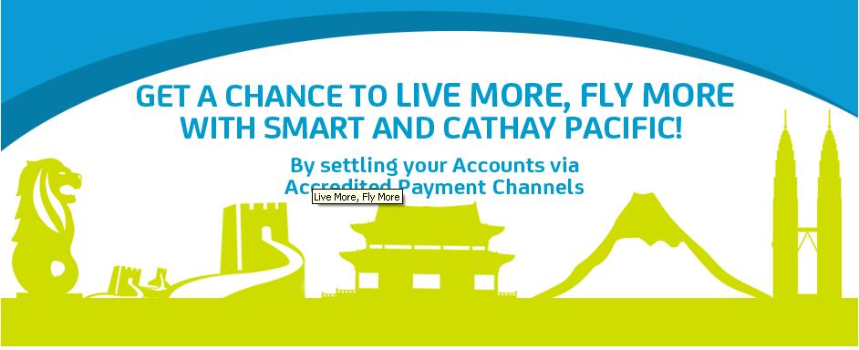 Live More, Fly More with Smart and Cathay Pacific