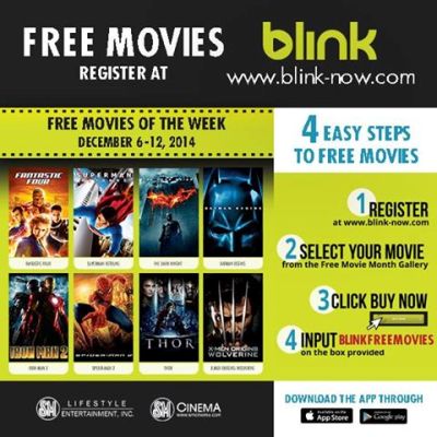 SM Cinema and Blink FREE Movies