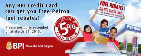BPI and Petron Fuel Rebate Promo