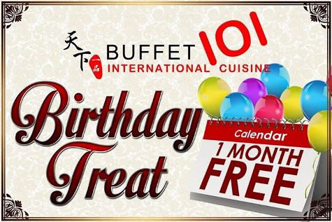 buffet-101-birthday-treat