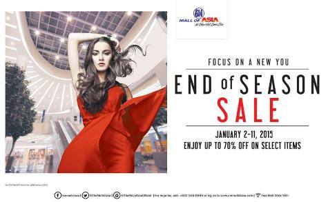 SM Mall of Asia’s End of Season Sale