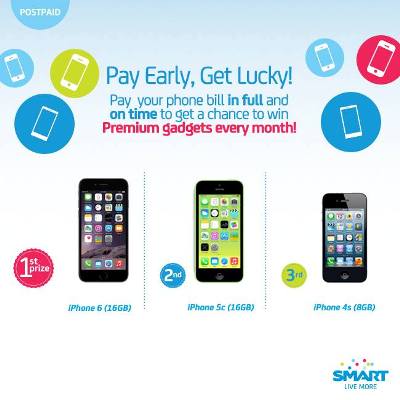 SMART Pay Early, Get Lucky Promo