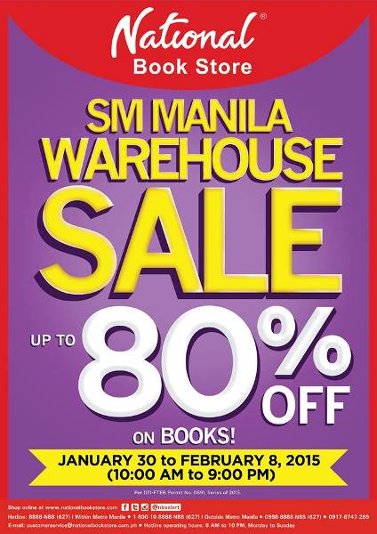 NBS SM Manila Warehouse Sale