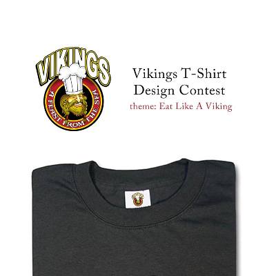 Vikings T-Shirt Design Contest