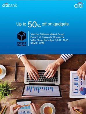 Beyond the Box  and Citibank Gadgets Sale