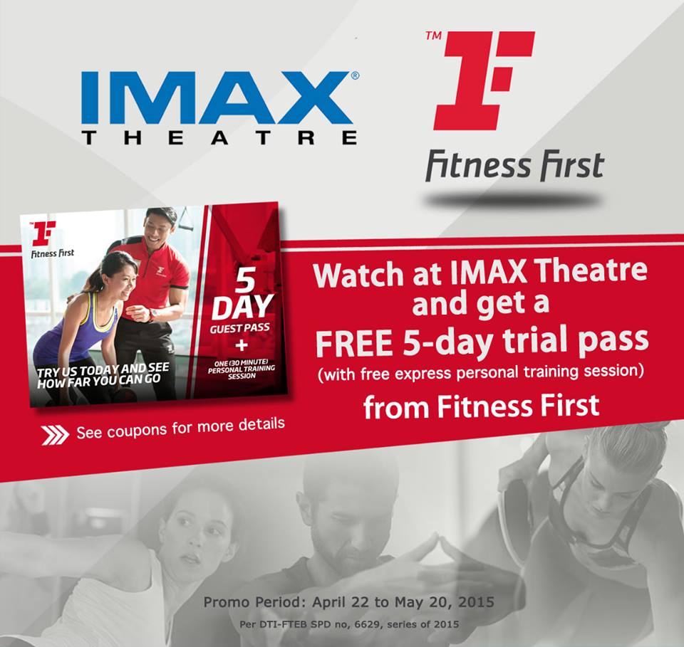 IMAX and Fitness First Promo