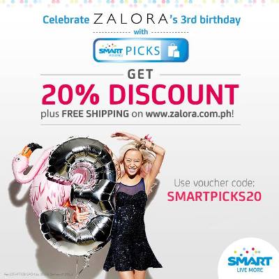 Smart and Zalora Discount