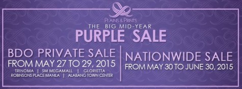 Plains & Prints Big Mid-Year Purple Sale