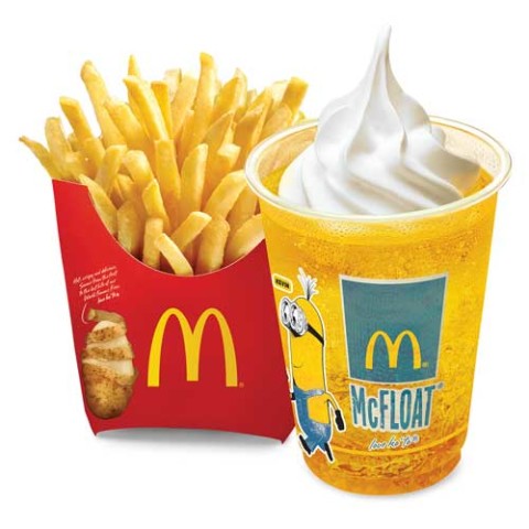 Minions-Medium-Fries-'N-McFloat-Combo