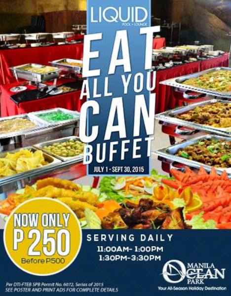 Manila Ocean Park Buffet Promo