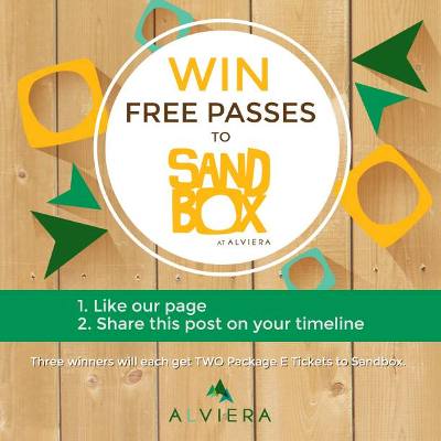 Win FREE PASSES to Sandbox