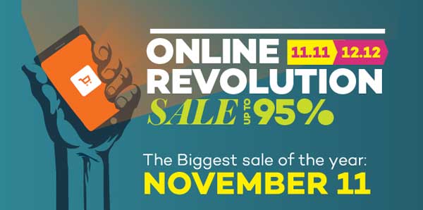 Lazada Online Revolution Sale 2015