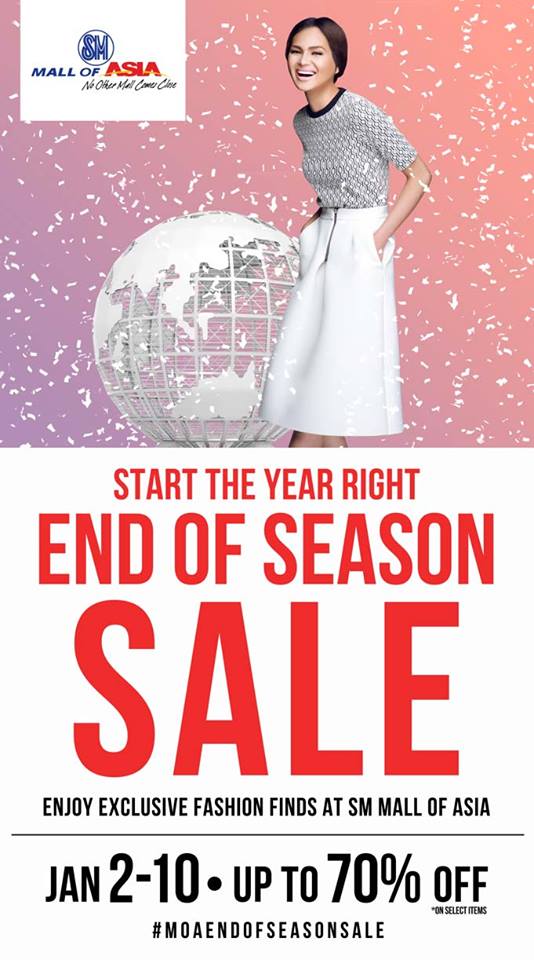SM Mall of Asia January 2016 Sale