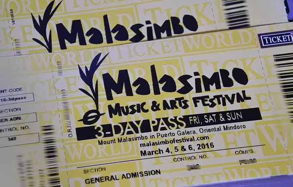 Malasimbo Festival 2016 Ticket Promo