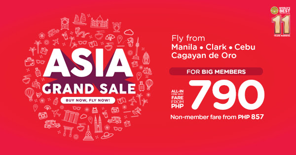 AirAsia Asia & Australia Grand Sale 2019