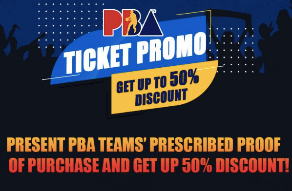 PBA Ticket Promo 2019