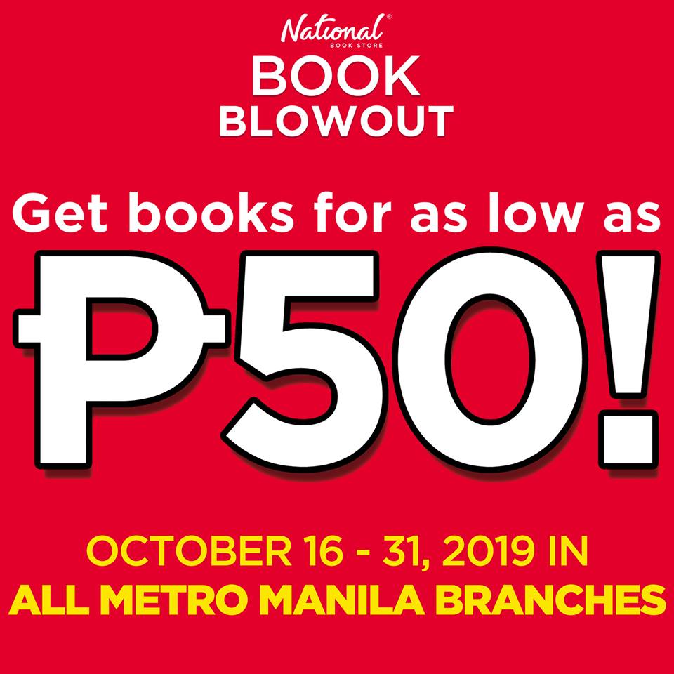 National Book Store Book Blowout 2019